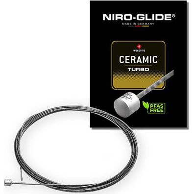 Schalt-Innenzug Ceramic TURBO mit Spritzgussnippeln, Ø=1,1mm, L=4.500mm