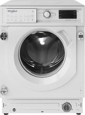 Integrierbare Waschmaschine Whirlpool 8 kg, 1400 U/min, Weiß