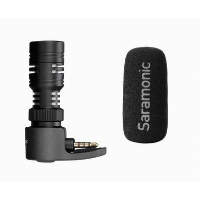 Mikrofon Saramonic SmartMic+ fér Smartphone und Camcorder
