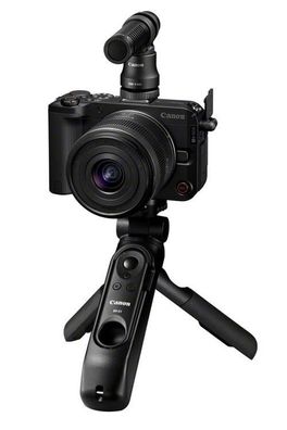 Digitalkamera Canon EOS R50 V mit RF-S 14-30 mm Objektiv