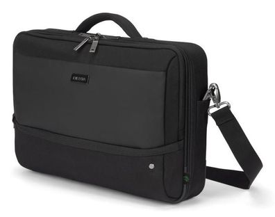 Laptoptasche Dicota fér 14 bis 16 Zoll, schwarz, recycelte Materialien