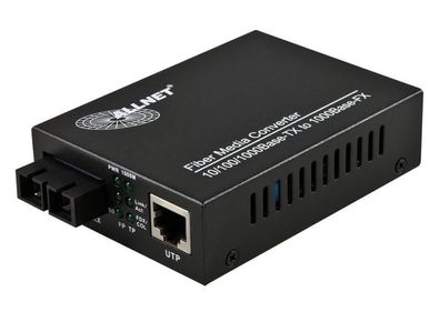 Medienkonverter Allnet Gigabit Ethernet SC Glasfaser