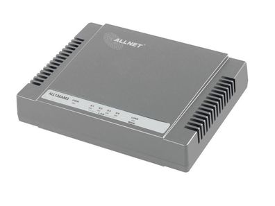 Modem allnet VDSL2 100 Mbit/s, 4 Ports, Grau