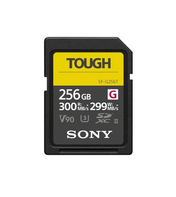 Speicherkarte Sony SF-G Tough 256GB, robust und schnell