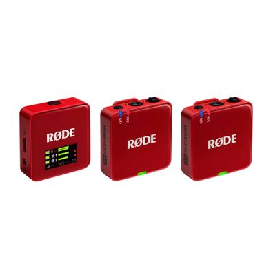 Kabelloses Mikrofon Rode Wireless Go (Gen 3) Rot