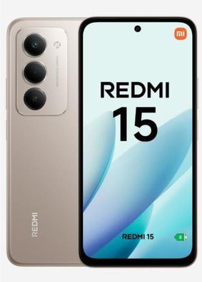Smartphone Xiaomi Redmi 15 8 GB RAM, 256 GB Speicher, 6,9 Zoll FHD