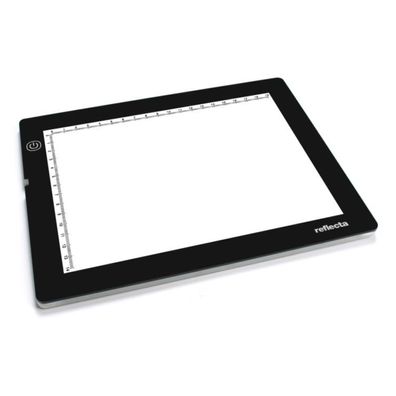 Leuchtplatte Reflecta A5 mit dimmbarer LED
