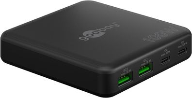 Ladegerät Goobay USB-C Multi-Charger mit 4 Ports
