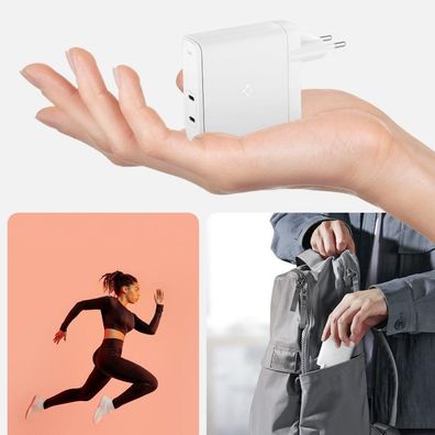 Ladegerät Spigen ArcStation Pro GaN-1402 140W Weiß