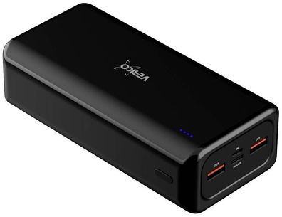 Powerbank Verico 30 000 mAh Schnellladefunktion