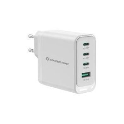 Ladegerät Conceptronic 100W GaN Weiß