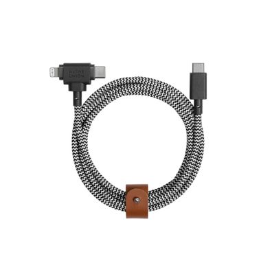 Kabel Native Union Eco Belt mit Zebra-Muster