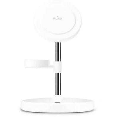 Ladegerät Puro MagSafe Station Weiß 3-in-1