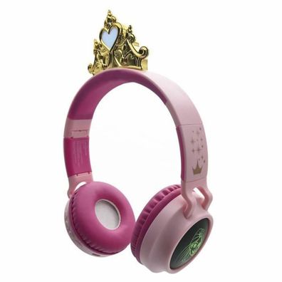 Kinderkopfhörer Sourcing Disney Princess Bluetooth 5.0, rosa