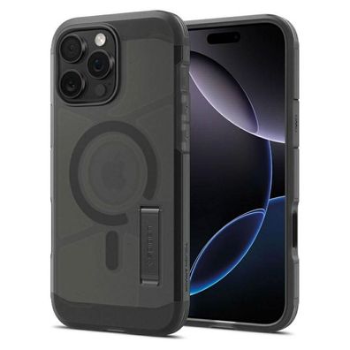 Handyhélle Spigen Tough Armor MAG schwarz mit MagSafe-Kompatibilität