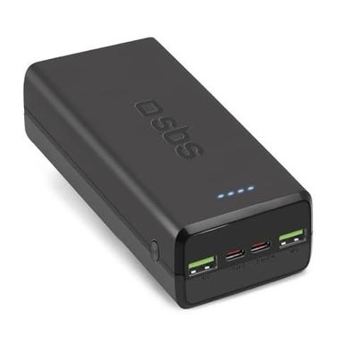 Powerbank SBS 30000 mAh Schnellladegerät