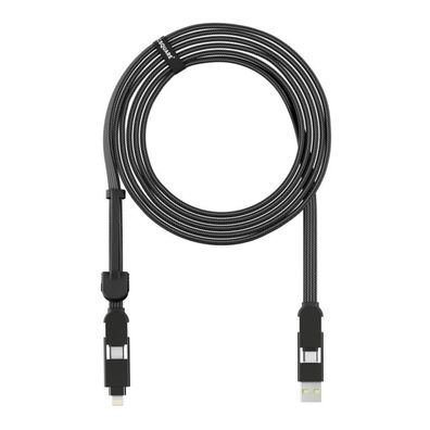USB-Kabel inCharge XL 3 Meter 100W Schnellladung