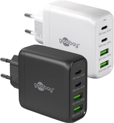 Ladegerät Goobay 68 W mit 4 USB-Ports