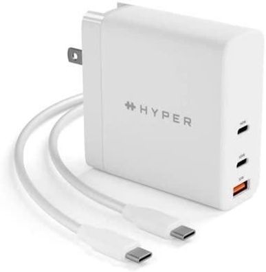 Wandladegerät Hype 65W, 2x USB-C & 1x USB-A, Weiß