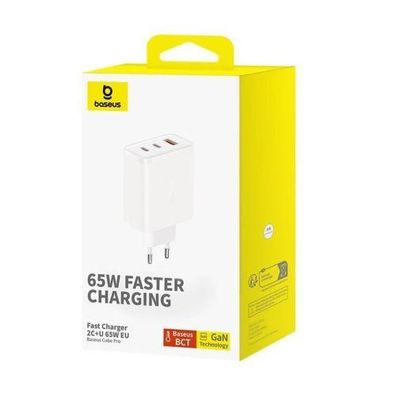 Wandladegerät Baseus Cube Pro 65W Weiß