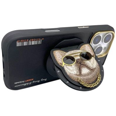 Handyhélle UNIQ MagSafe kompatibel, schwarz, elegant