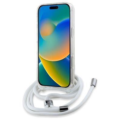 Handyhélle Karl Lagerfeld Transparent fér iPhone 16 Pro