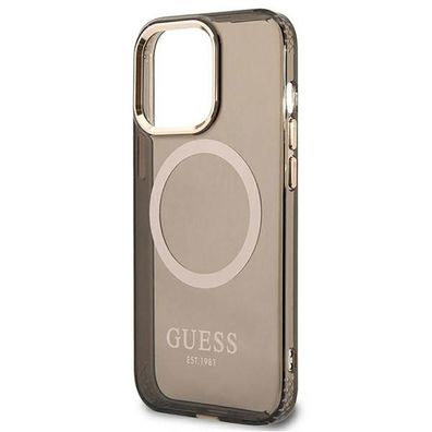 Handyhélle Guess Transparent fér iPhone 13 Pro Max
