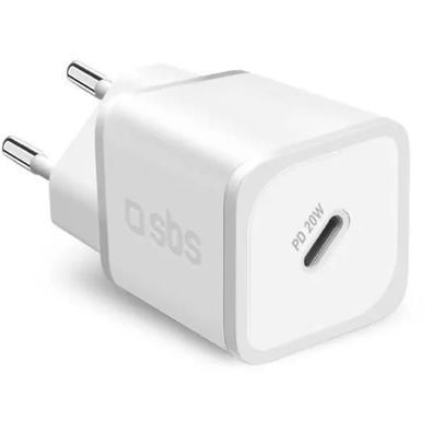 Ladegerät SBS GaN PD 20W Weiß