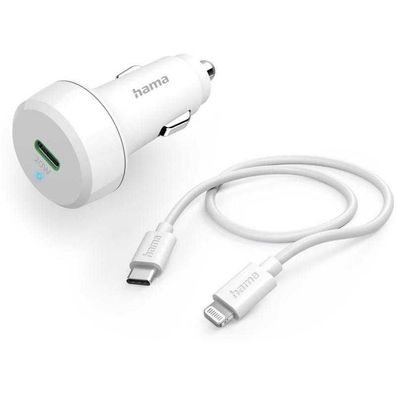 Auto-Ladegerät Hama Schnellladefunktion Weiß