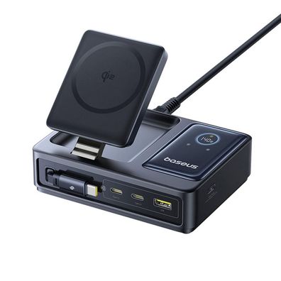 USB-Ladegerät Baseus mit 140W Leistung und Qi 2.0
