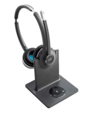 Kabelloses Headset Cisco 562 â€? DECT 6.0, Schwarz und Grau