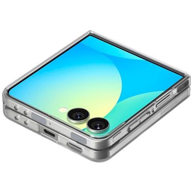 Schutzhélle Spigen AirSkin MagSafe transparent und weiß