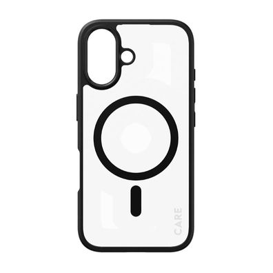 Smartphone-Hélle PanzerGlass Transparent mit schwarzem Rahmen