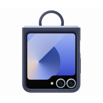 Hélle Samsung Galaxy Z Flip6 Silikon Blau Nacht