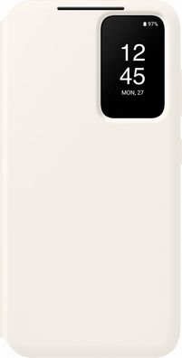Handyhélle Samsung Smart View Creme