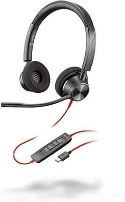 USB Headset Poly Blackwire 3320 mit Geräuschunterdréckung