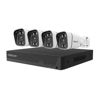 ßberwachungskit Foscam 3K 8-Kanal 4 Kameras