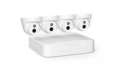 ßberwachungskit Tenda K4P-4CR mit 4 HD-Kameras Weiß