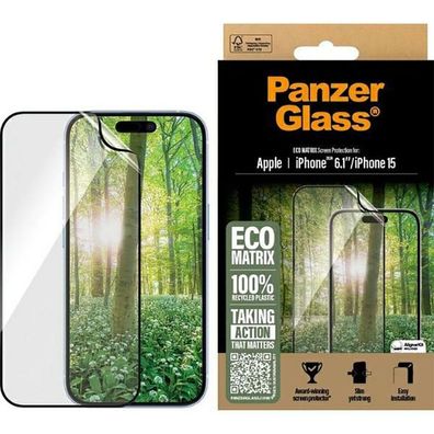 Bildschirmschutz PanzerGlass MATRIX Transparent fér iPhone 16