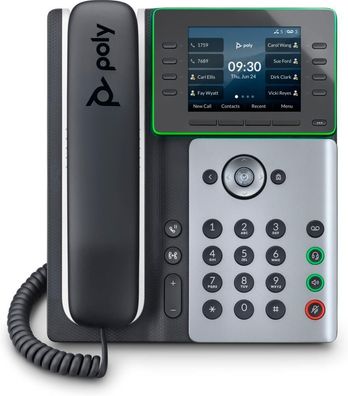 VoIP-Telefon HP Poly Edge E350 mit 3,5-Zoll-Display