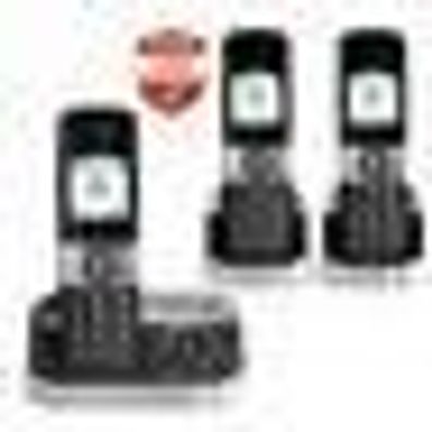 Schnurlostelefon Alcatel F890 Voice Trio, 1,8 Zoll beleuchtet
