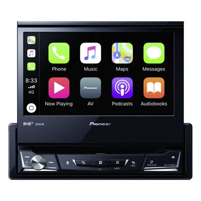 Multimedia-Empfänger Pioneer AVH-Z7200DAB mit 7-Zoll Touchscreen