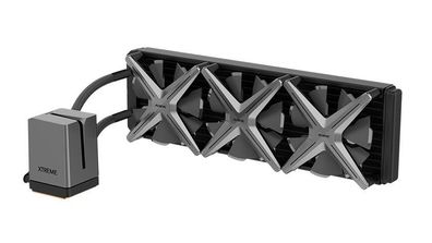 Fléssigkeitskéhlsystem Alseye X360, 120 mm RGB-Léfter