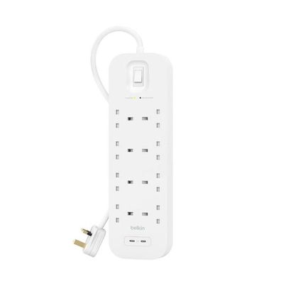 ßberspannungsschutz-Steckdosenleiste Belkin mit USB-C