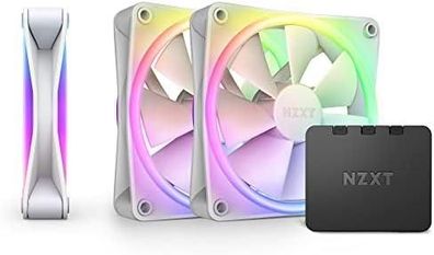 Ventilator NZXT F120 RGB DUO Weiß