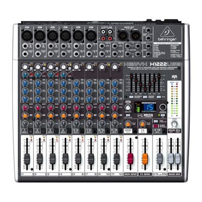 Mischpult Behringer X1222USB 12 Eingänge USB-Schnittstelle