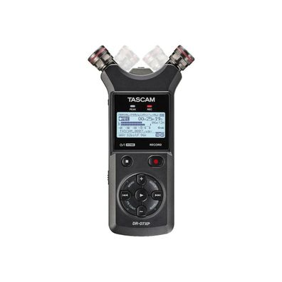 Digitaler Recorder Tascam DR-07XP mit integrierten Mikrofonen