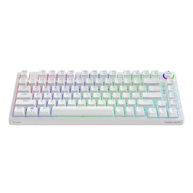 Gaming-Tastatur Savio Phenix White GAT RED