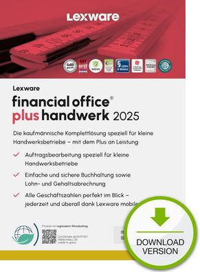Software Lexware Financial Office Plus Handwerk
