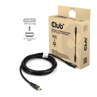DisplayPort Kabel Club-3d 2 Meter 8K@30Hz